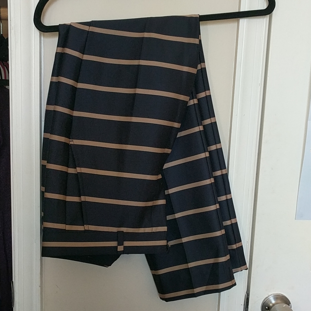 Banana Republic striped pants size 4